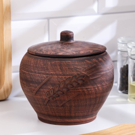 A pot for the hot "Kolos" 0.7 l, 13x13x13 cm