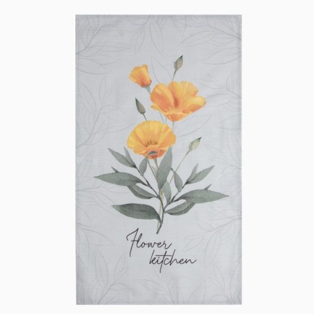 Yellow Poppies 40x73 cm, 100% cotton, reps 210 g/m2-1