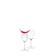 A set of glasses for vodka and liquor Wilmax England, 65 ml, 2 pcs
