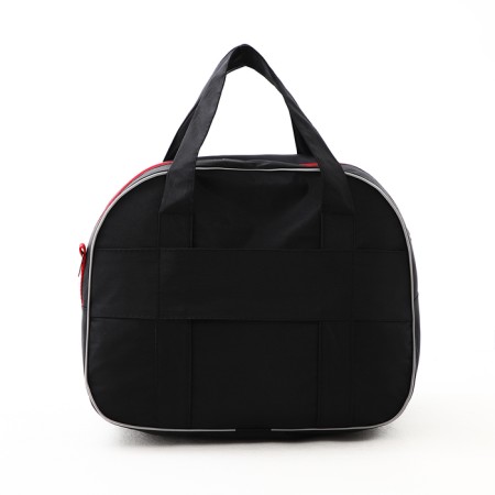 Lightning suitcase, road bag, set 2 in 1, black/red color-10