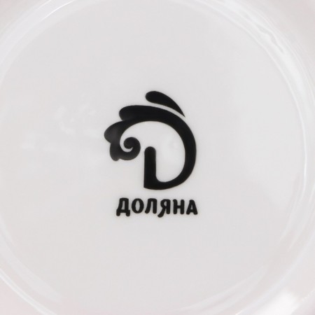 Service Porcelain Tea Daulay "Ptashka", 12 items: 6 cups 250 ml, 6 saucer d = 15 cm-8