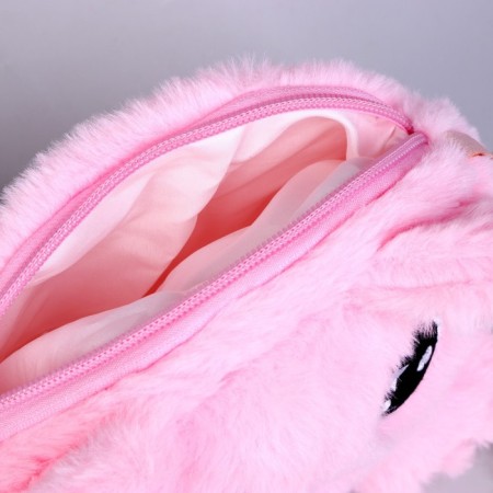 Children's fur “Kitik” Bag, 15.5x12.7x4 cm-3