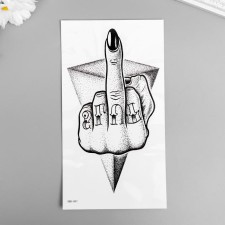 Tattoo on the body Black 