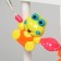 Stretching on the stroller/crib "frogs", 3 toys, color mix, crush me