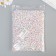 Beads for creativity plastic "Russian color letters on a circle" set of 500 grams 0.7x0.7x0.4 cm