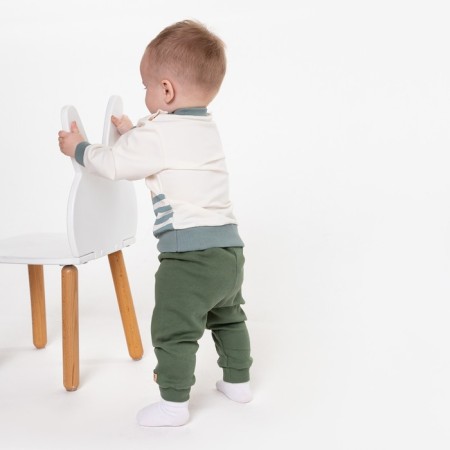 Svitshot Children's, Milk/Green color, height 98 cm-4