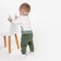 Svitshot Children's, Milk/Green color, height 98 cm
