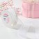 Capronomic ribbon “Wave”, 50 mm, 10 ± 1 m, white color