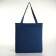 A bag-goper on a zipper, from textiles, blue color
