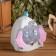 Bath cap with children's applique "Elephant" felt