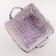 Playfish basket, 21 x 21 x 12/16x16 cm, purple, willow