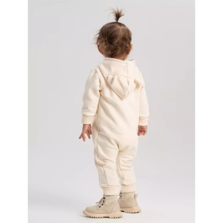 Children's jumpsuit with MOWBABY BALOO ears, height 68 cm, milk color-3