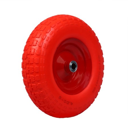 Polyurethane wheel, d = 330 mm, hub: diameter 20 mm, length 80 mm
