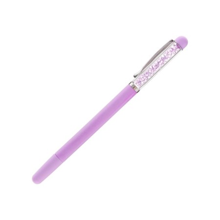 Gel pen Calligrata "rhinestones", 0.5 mm, blue, Mix case-7