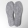 Shoes for shoes, insulated, universal, foil, 36-45 rr, 29.5 cm, pair, gray color.