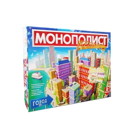 The game is a desktop "Monopoly. City"