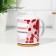 Sublimation mug “Since March 8! Petals ", with application