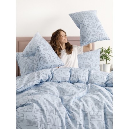 Bed linen 2 joint venture, size 180x214 cm, 175x215 cm, 50x70 cm - 2 pcs