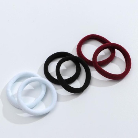 Hair gum "Panda" 6 pcs-2