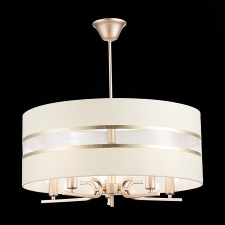 Ceiling EVOLUCE lamp. Sle300213-05. Almese. 5x40 watts, E14, 55x55x58 cm, champagne color-1