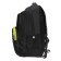 Youth backpack 45 x 32 x 23 cm, Grizzly, ergonomic back, black