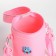 Bag's bag on lightning, stickers mix, pink color