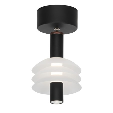 Suspended Citilux “Maya” CL202011, 12x12x25 cm, 1x6W, LED, brown color-2