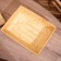 Basket wicker with a lid, from bamboo 30x23x11 cm