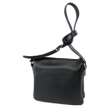 Bag Cross-Bodi with a zipper, black color