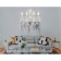 Suspended Ambrella Trade Classic TR4917, E14, white, gold