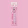 Comb “fashion”, with a pen, curly, 14.7 × 3.7, multi -colored