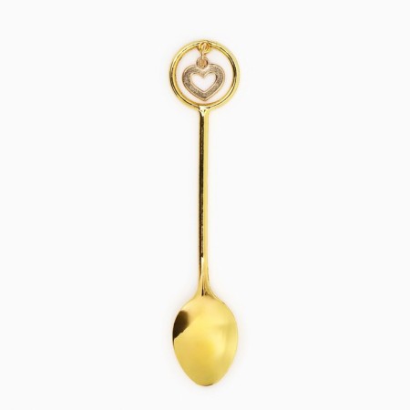 A teaspoon spoon with a suspension New Year's “Miracles nearby” for the New Year, 11.5 x 2.3 cm-5