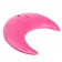 Soft toy-podushka "Moon", pink color, 30 cm