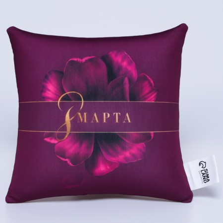 Antistress pillow is decorative "March 8", 21x20 cm-1