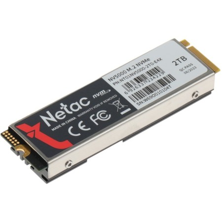 SSD NETAC PCIE 4.0 x4 2TB NT01NV5000-2T0-2T0-E4X NV5000 M.2 2280-1