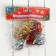 Jewelry decoration "Flinking bump" (set 6 pcs) 3x5 cm, mix