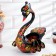 Brother Swan, 22 × 18 × 28 cm, with buckets 6 pcs, Khokhloma