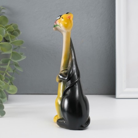 Souvenir Polystone Huggage "Cat with a cat - tango" 17.3x7x4.2 cm-1
