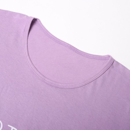 Female home set (T -shirt/pants), lavender color, size 64-1