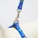 Set "Color Transes", leash 120 x 1 cm, fire 23-35 cm, blue
