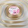 Satin tape, 12 mm × 23 ± 1 m, shampan # 123 color