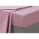Arya Home Camino elasticum sheet, size 160x200x33 cm, pink color