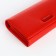 Women's wallet on magnets, red color