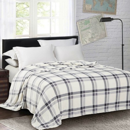 Plaid 180x200cm, Velsoft, 280g/m, 100% polyester
