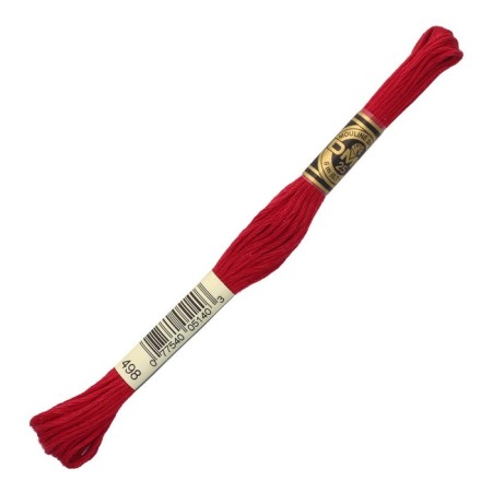 The threads of the DMC 117 (498), 12 pcs. packaged