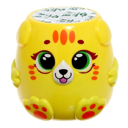 Set for experiments "Kotiki. We grow grass ", yellow pot-3