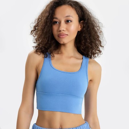 Top female, blue color, size 48 (l)