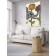 Decorative panel with photo printing "Elephant Spirit", vertical, size 100x150 cm