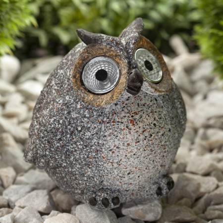 Lamp Garden era on the sunny battery "Owl Gray" LED, IP54-6