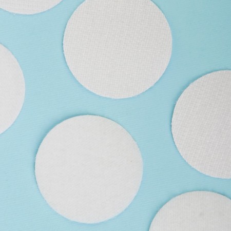 Velcro on a glue basis "Circle", set of 6 pcs., Size 1 pc. 4 cm-2